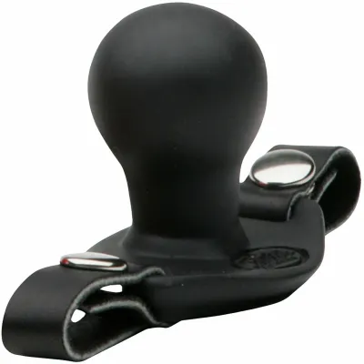 Silicone Beginner Ball Gag By Tantus Black