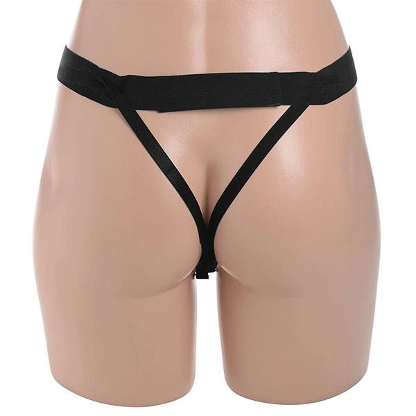 Hollow Silicone Dildo Strap-On