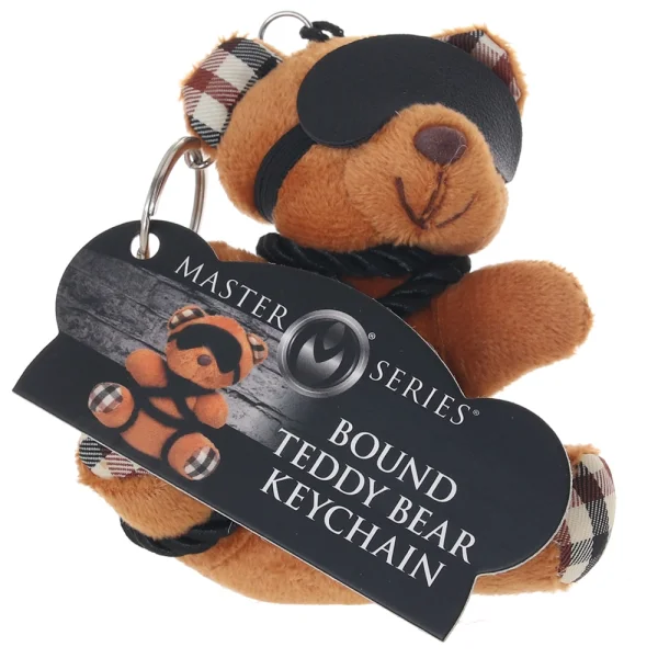 Rope Teddy Bear Keychain