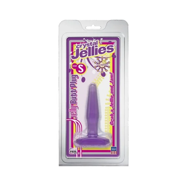 Crystal Jellies Butt Plug Purple Small — image 10 of 16