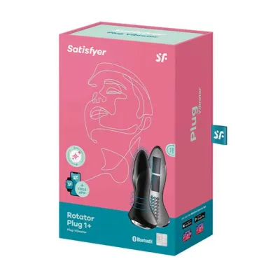 Satisfyer Rotator Plug 1 Black 5 1 Inch