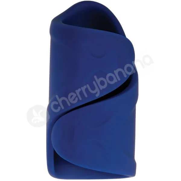 Gender X In's & Out's Blue Flexible Dildo & Flexible Arms Stroker Set