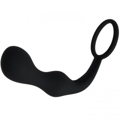 Bondara Two Places at Once Cock Ring and Butt Plug 7 5 Inch