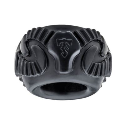 Tribal Son Ram Ring Black