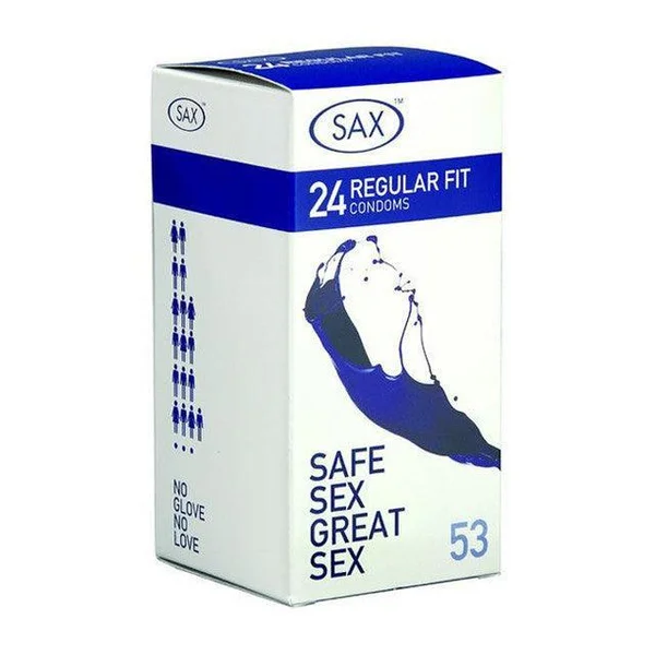 SAX, 53mm Condoms (Regular Fit) - 24 pack — image 2 of 2