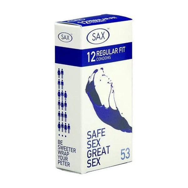 SAX, 53mm Condoms (Regular Fit) - 12 pack — image 2 of 2