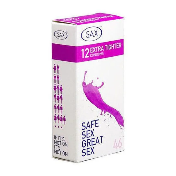 SAX, 46mm Condoms (Extra Tight) - 12 pack — image 2 of 2