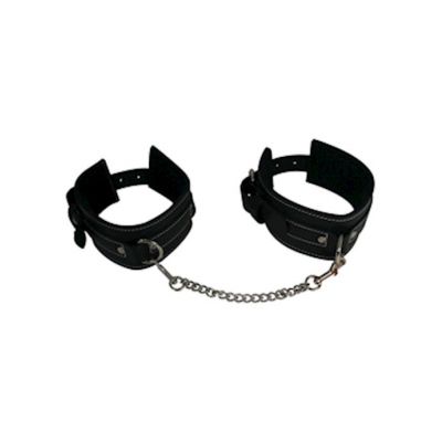 Edge Leather Arm Restraints Black