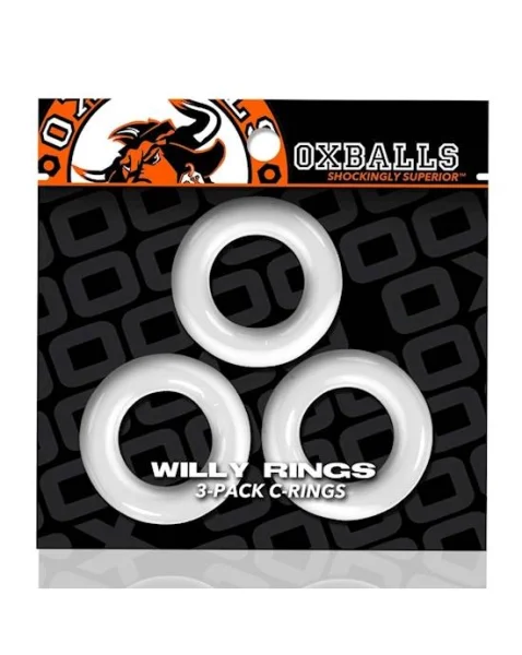 Willy Rings Cockring Pack - Set Of 3