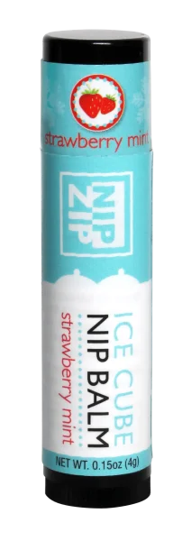 Sensuva - Nip Zip Ice Cub Nipple Balm Strawberry Mint Tube Carded — image 4 of 4