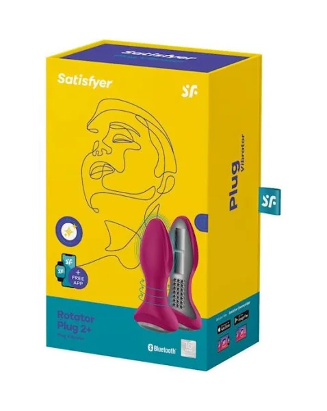 Satisfyer Rotator Plug 2  - 5.1 Inch
