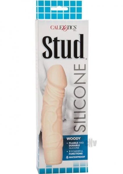 Silicone Studs Woody Ivory Beige Vibrator — image 7 of 8