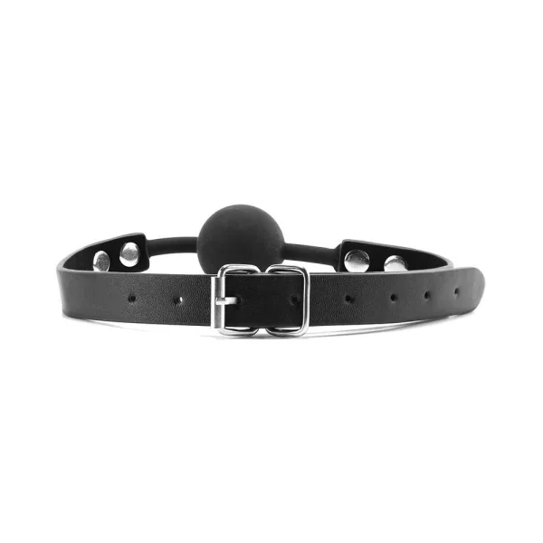Ouch Silicone Ball Gag Black O/S — image 8 of 11