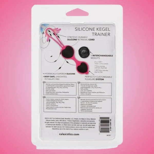 Silicone Kegel Trainer - Black