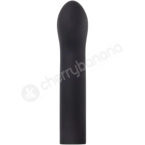 Evolved Four Play Black Bullet Vibrator With 3 Attachable Silicone Sleeves
