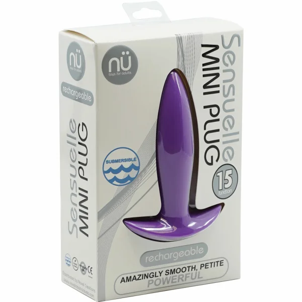 NU Sensuelle Mini Vibrating Butt Plug