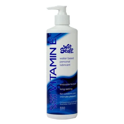 Wet Stuff Vitamin E Pump Bottle Lubricant