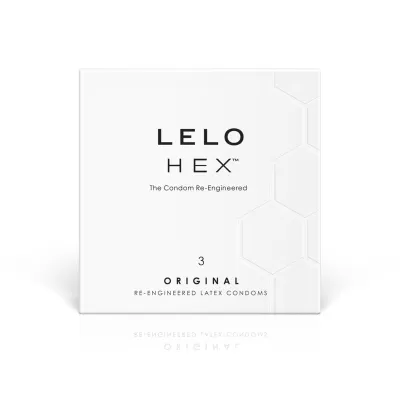 Hex Condoms Original 3 Pack