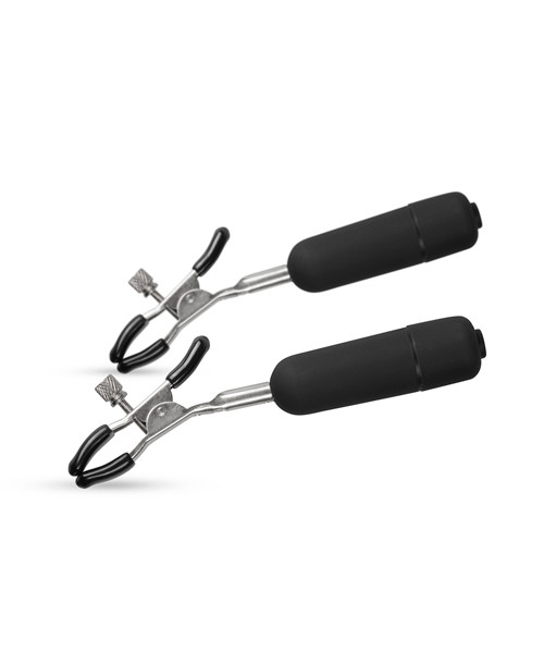 Nipple Clamps With Vibrating Bullets