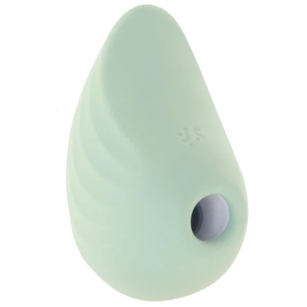 Satisfyer Pearl Diver Pressure Wave Rechargeable Waterproof Clitoral Stimulator - Mint