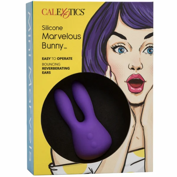 Mini Marvels Silicone Marvelous Bunny Vibrator by CalExotics