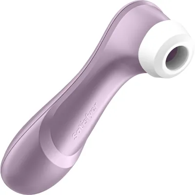 Satisfyer Pro 2 Pressure Wave Rechargeable Waterproof Silicone Clitoral Stimulator Purple