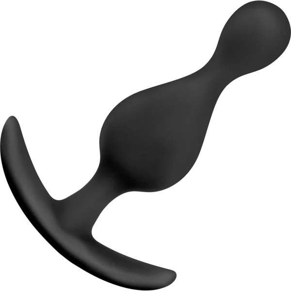 Blush Anal Adventures Platinum Wave Plug — image 4 of 7