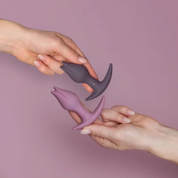 Fun Factory Bootie Fem Silicone Anal Plug - Dark Taupe