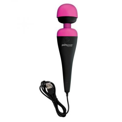 Palm Power Plug Play Wand Vibrator