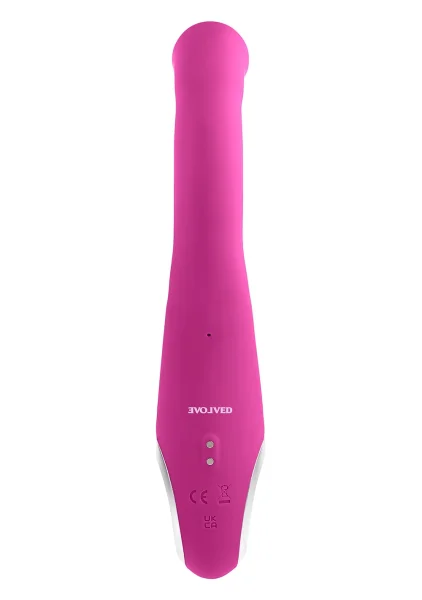 Strike A Pose Silicone Dual Stimulation G-Spot & Clitoral Vibrator With Suction By Evolved Novelties