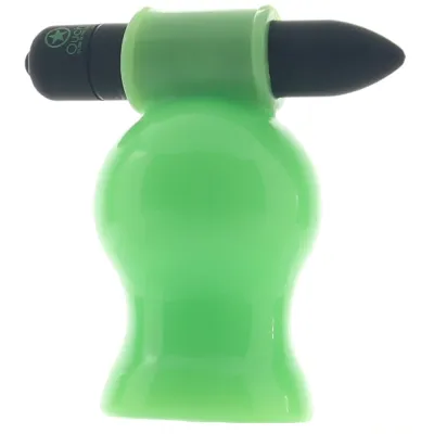 Ouch Glow In The Dark Vibrating Head Masturbator