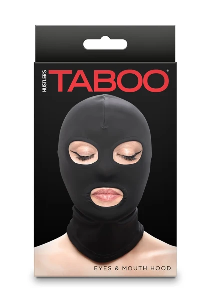 Hustler's Taboo Eyes and Mouth Hood