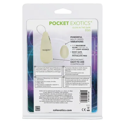 Pocket Exotics Glow in the Dark Egg
