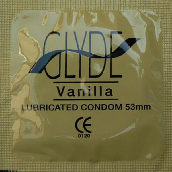 Glyde Ultra Organic Vanilla Flavored Vegan Condoms | 12-Pack