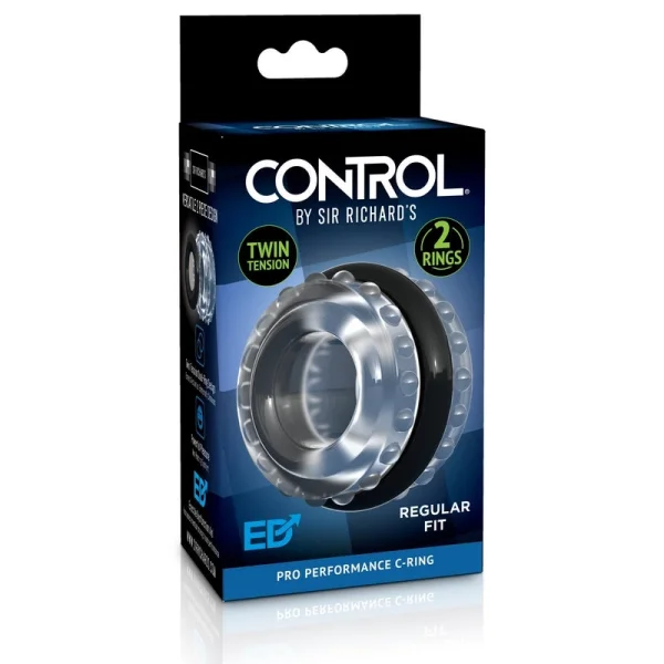 CONTROL Pro Performance Beginners C-Ring by Sir Richard's - Black