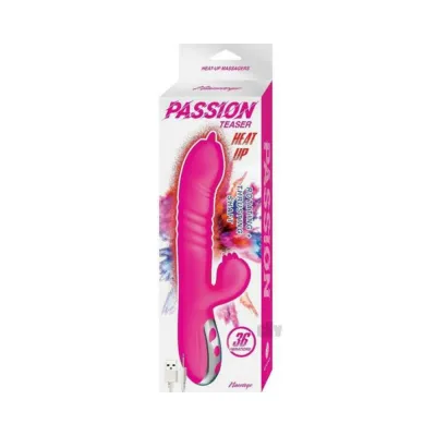 Rabbit Vibrators Passion Teaser Heat Up Dual Stimulator Pink