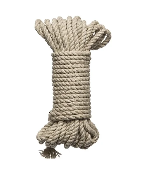 Kink - Hogtied - Bind & Tie - 6mm Hemp Bondage Rope - 30 Feet Natural — image 3 of 4