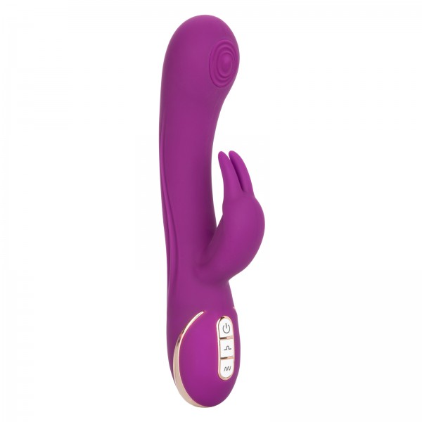 California Exotic 9" Silicone Thumping Jack Rabbit Vibrator