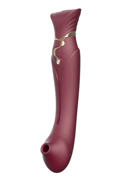 Queen Set G-spot PulseWave Vibrator with Suction Sleeve