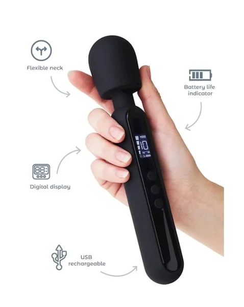 Share Satisfaction Isla Digital Wand - 9.4 Inch