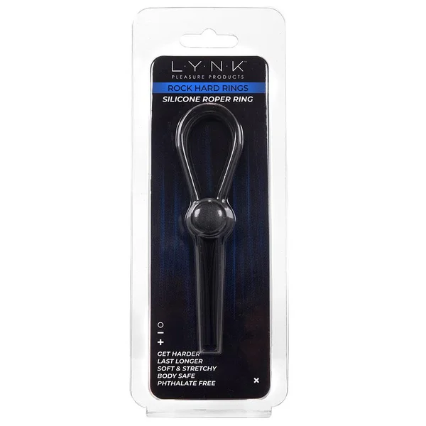 Silicone Roper Lasso Style Adjustable Cock Ring by Lynk Pleasure — image 7 of 8