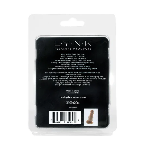 Fat Sac Clear Ball Stretcher by Lynk Pleasure — image 7 of 8