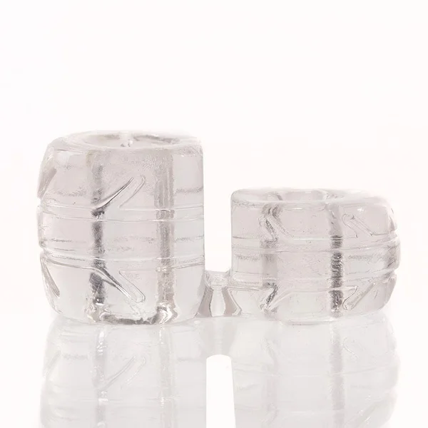 Performance Cock Ring & Ball Stretcher Clear by Lynk Pleasure — image 2 of 8