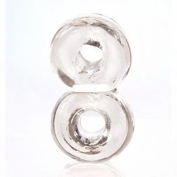 Performance Cock Ring & Ball Stretcher Clear by Lynk Pleasure — image 5 of 8
