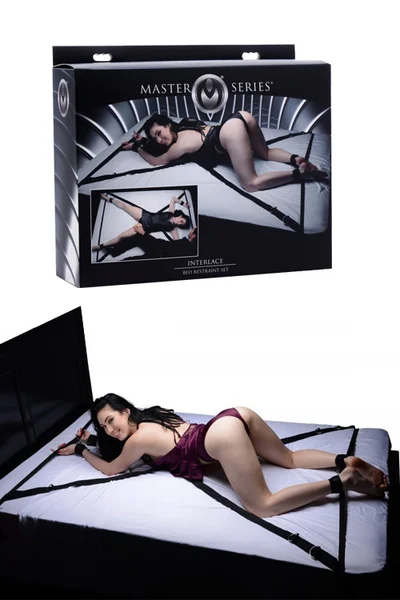 Master Series Interlace Over & Under The Bed Restraint Kit — image 4 of 6