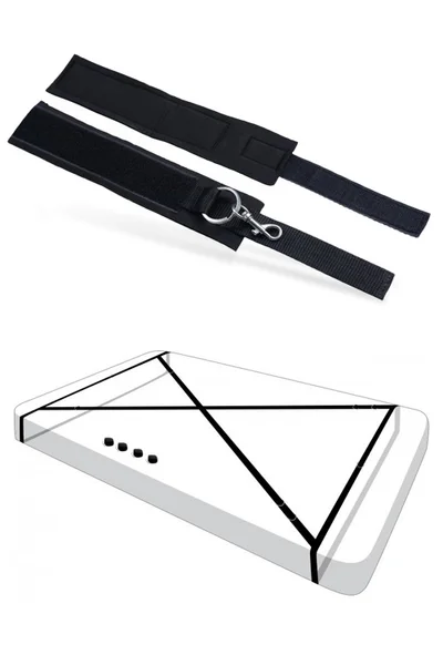 Master Series Interlace Over & Under The Bed Restraint Kit — image 5 of 6