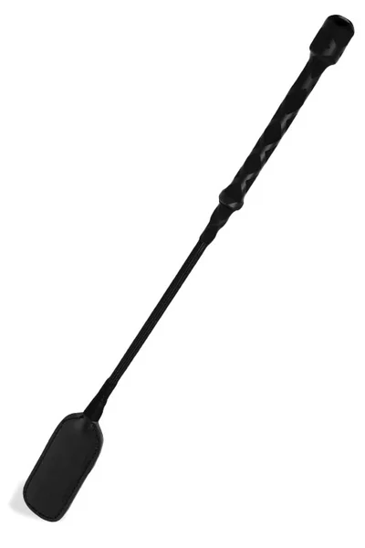 Strict 17.5" Short Leather Riding Crop — image 3 of 8