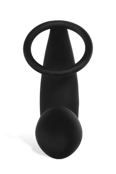 Adam and Eve 4.7" Prostate Massager with Cock Ring — image 14 of 20