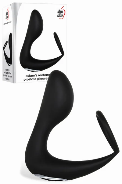 Adam and Eve 4.7" Prostate Massager with Cock Ring — image 16 of 20