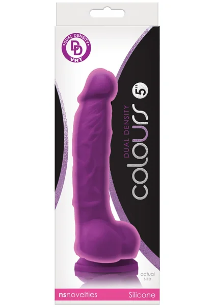 Colours Dual-Density 5" Dildo